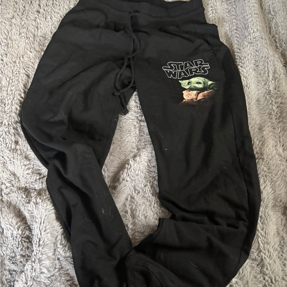 Star Wars Black Pants with Green Character Design
